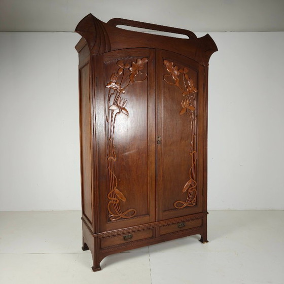 Image 1 of Armoire Art Nouveau, vers 1900