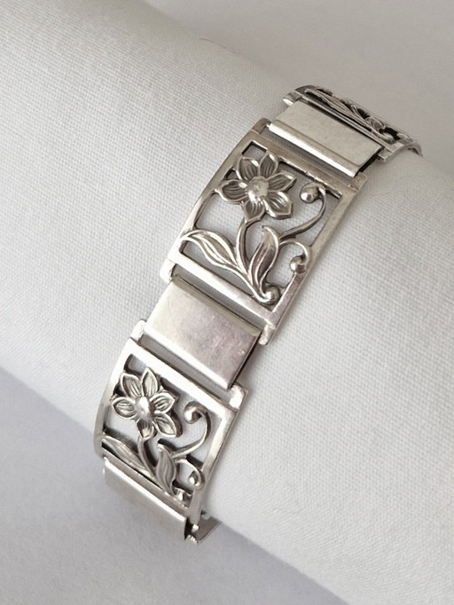 Thor Selzer Madsen - Danish solid silver bracelet from the 1960s