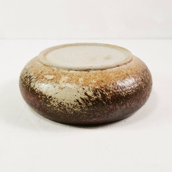 Image 1 of Grande ciotola in ceramica di metà secolo, Tromborg, Danimarca, anni '60.
