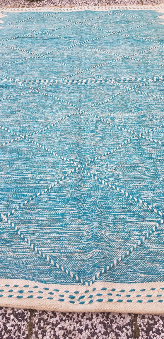 Image 1 of Handgeknoopt Berber kleed wol 330x193cm