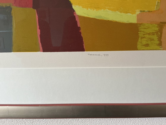 Grande serigrafia di Ton Schulten, "Tarda estate 1999" – Litografie e stampe, Other (photo 5 of 5)