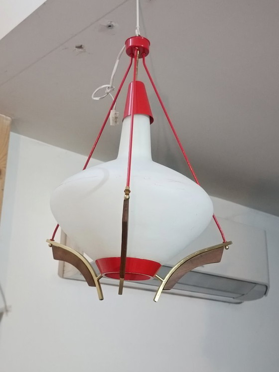 Image 1 of Scandinavische hanglamp, jaren 60