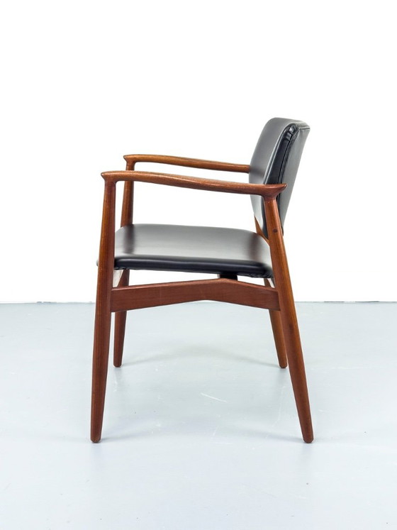 Teak Armchair by Erik Buch for Ørum Møbelfabrik, 1960s – Örum, Esszimmerstühle, Wood (photo 14 of 24)