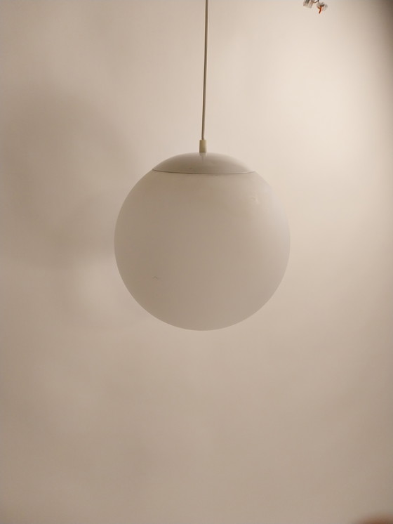 Image 1 of 1 x Hala Zeist bollamp wit 1970's 