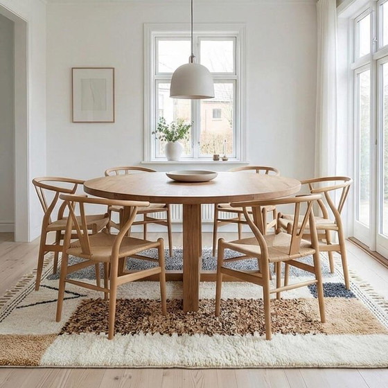 Image 1 of Handmade Moroccan natural wool rug, 150x250 cm