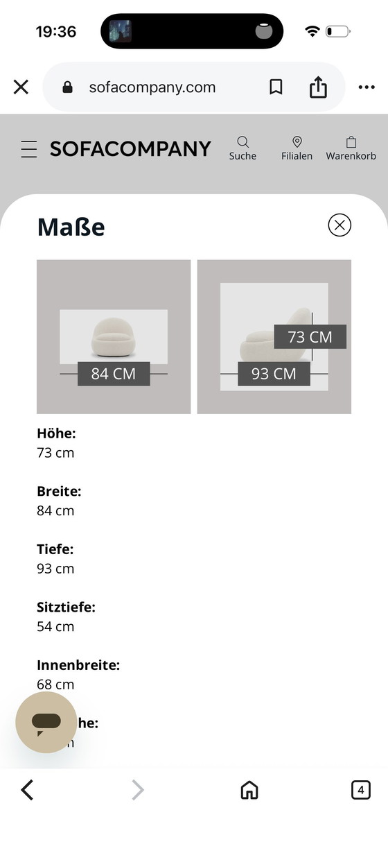 Image 1 of SOFACOMPANY Bouclé Babette armchair / swivel armchair