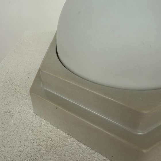 Image 1 of Lampada da soffitto/parete grigio chiaro a forma di scala anni '60/70