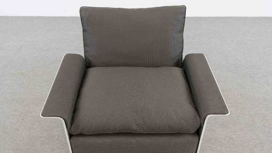 VITSOE SEATGROUP VAN DIETER RAMS, MODEL 620, EASYCHAIR+SOFA – Bankstel, Textile (photo 32 of 37)