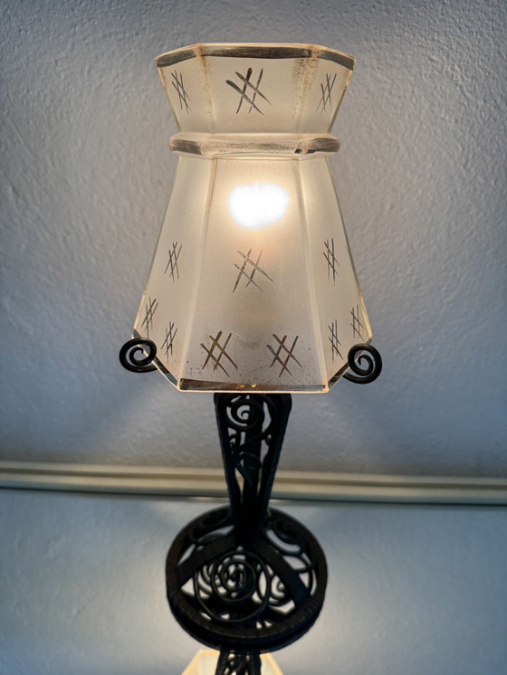 Image 1 of Petite lampe style Art Déco