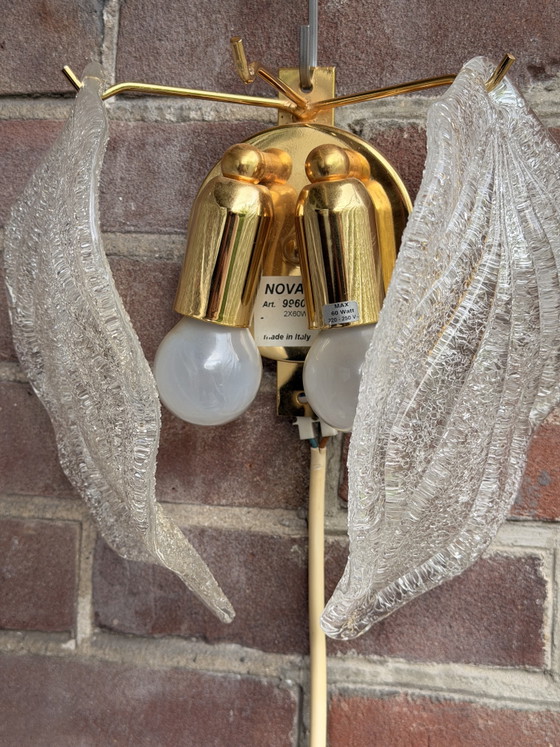 Novaresi Murano Wall Lamps Set of 2 – Wall lights, Metal, Murano Glass (photo 12 of 15)