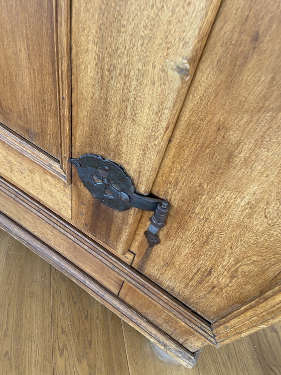 Image 1 of Credenza antica in rovere Spinde, legno di quercia anticato