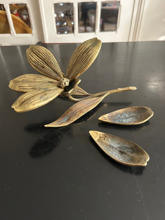 Image 1 of Fiore in ottone vintage