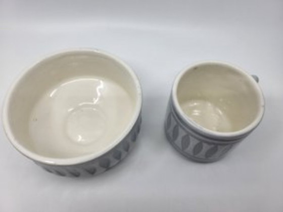 Image 1 of Schale & Mug Roger Capron Frankreich Vallauris French Riviera, 1960