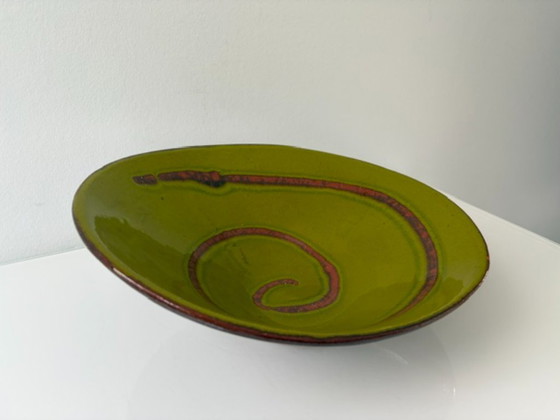 Ciotola vintage in ceramica verde con decoro a spirale – Ciotole (photo 9 of 15)