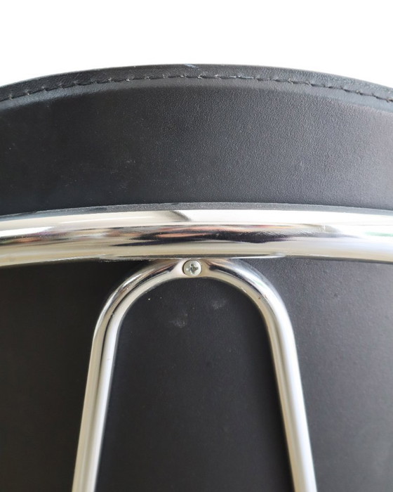 Image 1 of 2 chaises Effezeta italiennes vintage à structure tubulaire