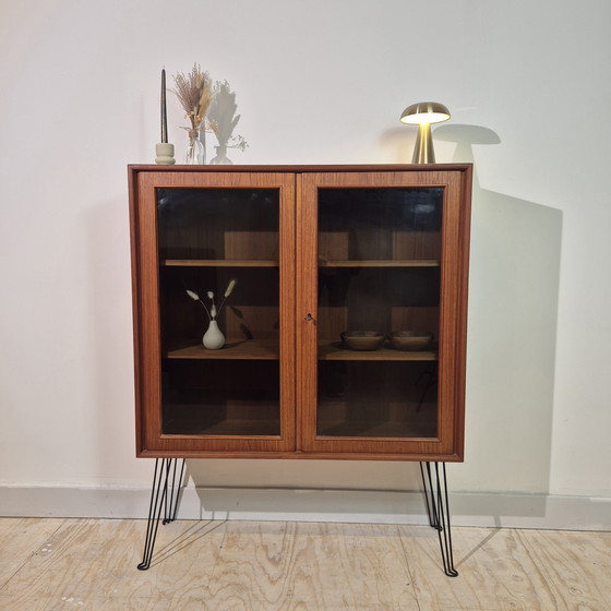 Image 1 of Heinricht Riestenpatt, vintage 1960s wall unit teak cabinet