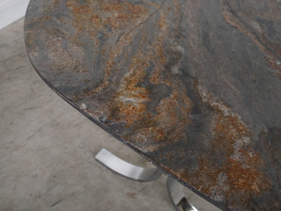 Image 1 of Mesa de piedra, diseño danés, década de 1980, fabricada en Dinamarca.