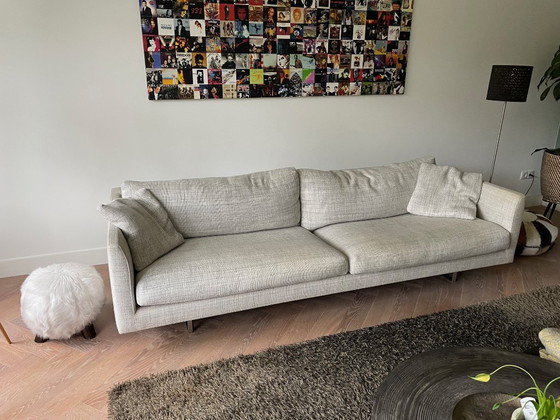 Montis Axel 3-seater Sofa – 250 cm – beige Ploegstof – Metal, Textile (photo 2 of 5)