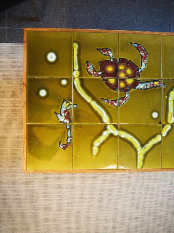 Image 1 of Table basse vintage en céramique, Design By Adri, 1960s