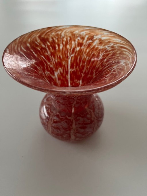 Jarrón de cristal de Ikora, diseñado por Karl Wiedmann