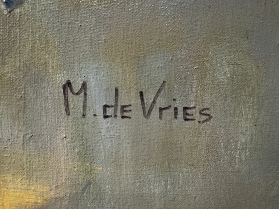 Image 1 of Gemälde Maria de Vries „Blumenfeld“