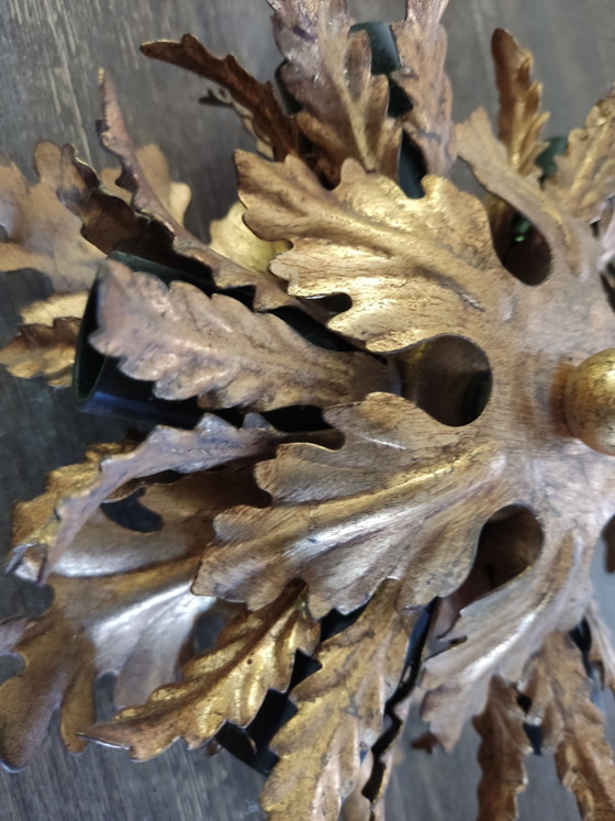 Applique da parete Banci Firenze dorate - Set di due - Vintage – Plafoniere, Iron (photo 5 of 5)