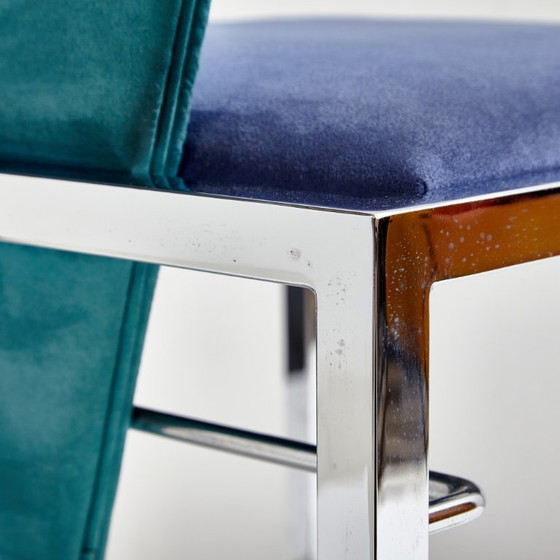 Image 1 of MK10080 Sedie Omaggi di Salvati & Tresoldi per Saporiti Italia, set da 4