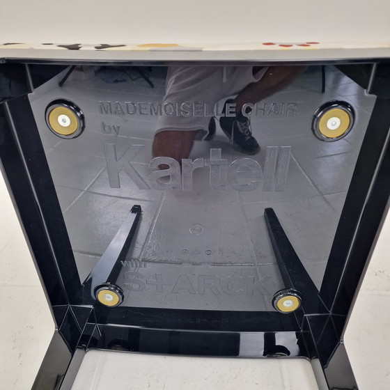 Image 1 of Chaise 'Mademoiselle' de Kartell en tissu Missoni par Philippe Starck Italie