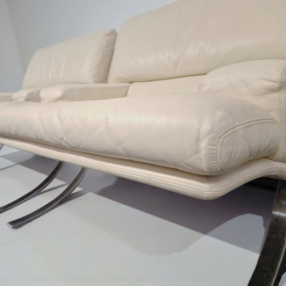 Image 1 of Durlet — Coppia di poltrone con poggiapiedi, Belgio, anni '70