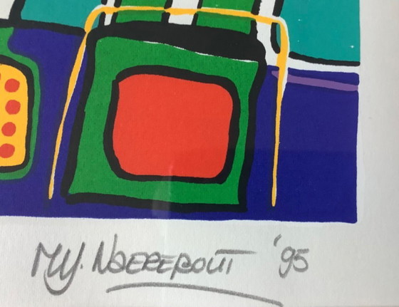 Image 1 of « Laisse faire ». Sérigraphie de Marianne Naerebout