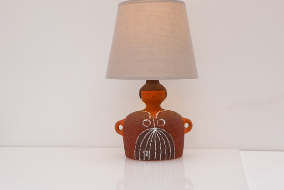 Scandinavian Pottery Table Lamp by Thomas Hellström for Nittsjö, 1970s – Ceramic (photo 4 of 12)