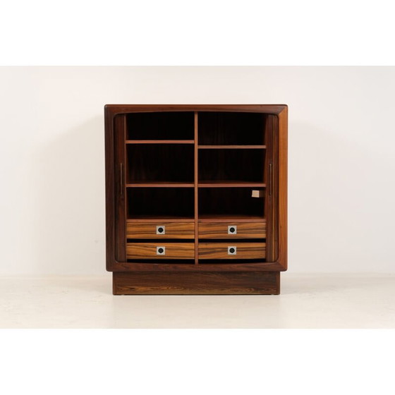 Image 1 of Vintage rosewood buffet by H.P. Hansen Mobindustri. Hansen Mobelindustri, 1970