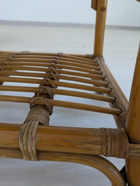 Image 1 of Outdoor Wicker Lounge - Vintage