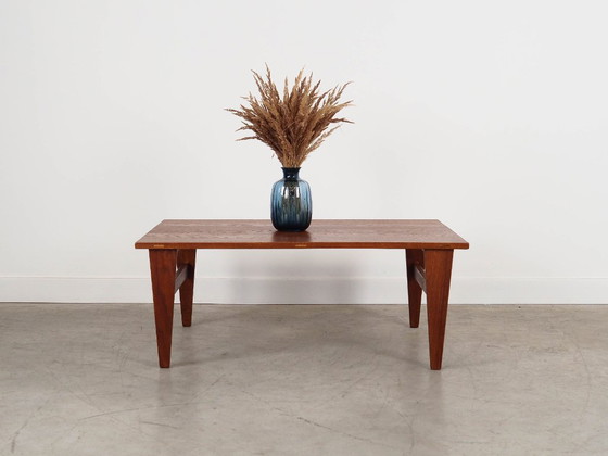 Image 1 of Mesa de centro de roble, diseño danés, años 70, producción: Dinamarca