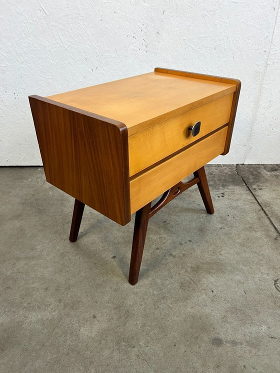 Image 1 of Set di comodini vintage, anni '50/'60, Paesi Bassi