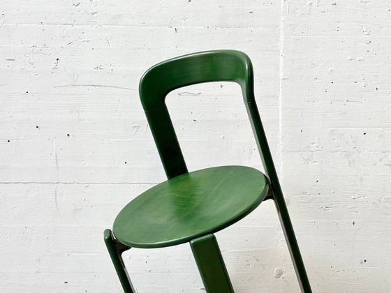 Image 1 of Chaise Bruno Rey verte, modèle 3300, pour Dietiker, Suisse, années 1970
