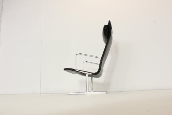 Image 1 of Dieter Rams Vitsoe RZ 602 Design Stuhl Leder sessel sofa couch