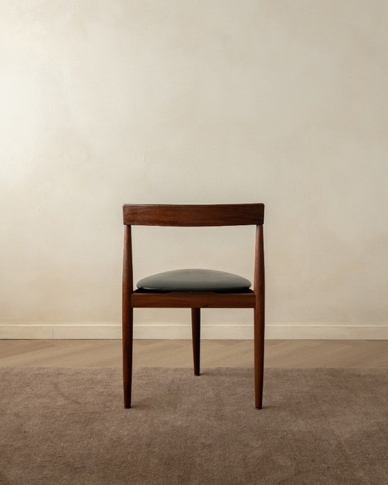 Ensemble de Salle à Manger Roundette Mid Century en Teck par Hans Olsen pour Frem Røjle, 1950s, Set de 5 (photo 18 of 25)