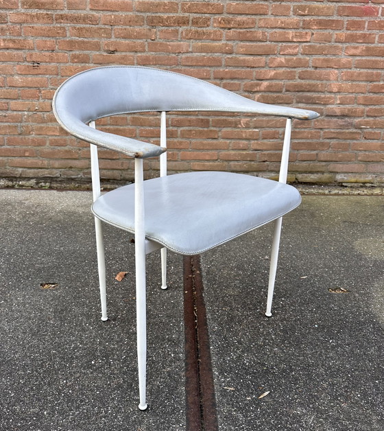 Image 1 of 4 x Fasem P40 design dining chairs