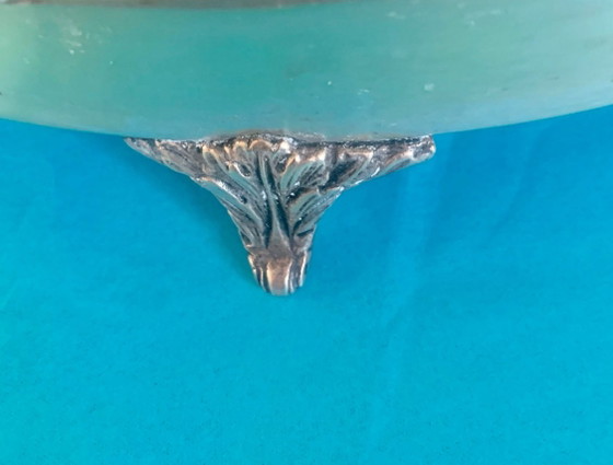 Vassoio da Servizio Art Déco Punzonato – RB, Accessori da tavola, Metal, Glass (photo 5 of 8)