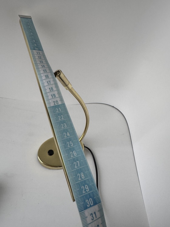 Brass Piano Lamp / Table Lamp / Desk Lamp Color Gold Various Positions. – Metal (photo 13 of 14)