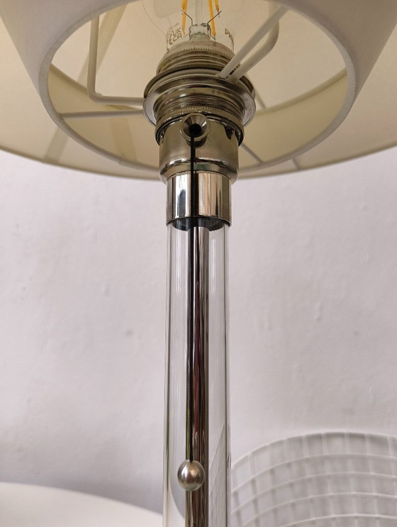 Image 1 of W28 table lamp by Wilhelm Wagenfeld for Technolumen