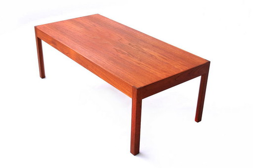 Ludvig Pontoppidan Mid-Century Teak Coffee Table / Table basse, Denmark 1960s