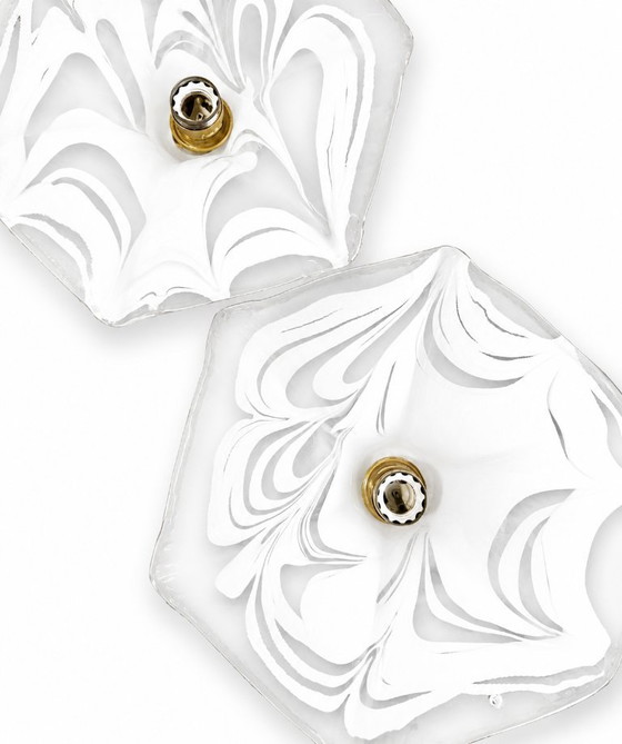 Image 1 of Paire de lampes de plafond/appliques La Murrina