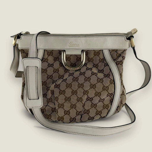 Gucci Small Abbey D-Ring Messenger GG Canvas