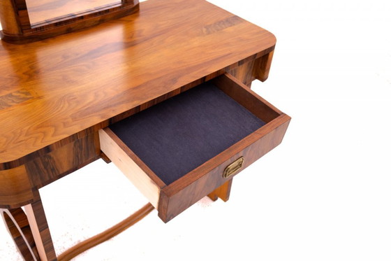 Image 1 of Art Deco kaptafel, Polen, circa 1930.