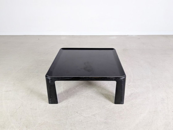 Image 1 of Mesa de centro original de mediados de siglo C&B Italia diseño de Mario Bellini en negro