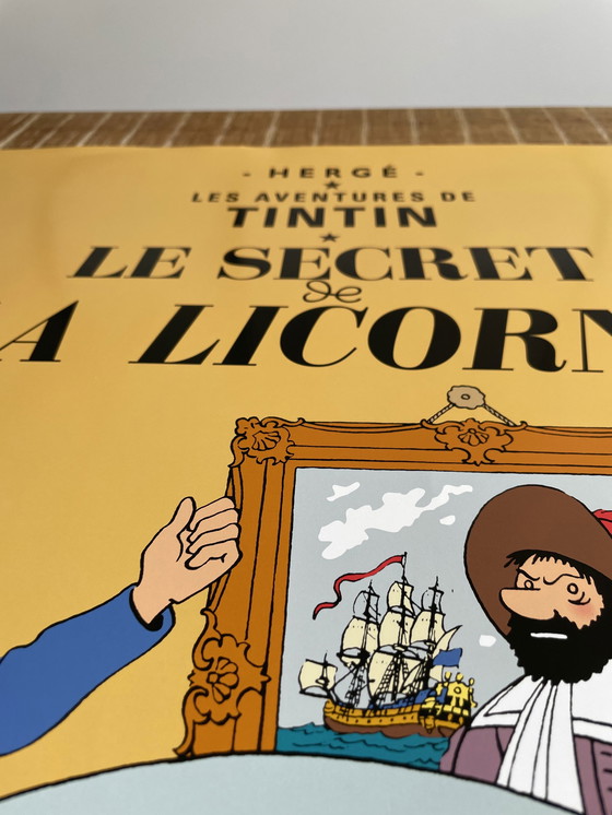 Image 1 of Herge Les Adventures de Tintin poster