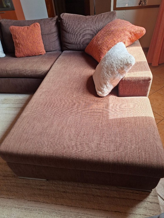 Sofá con chaise longue – 280 cm Gyform Domino – Sofás modulares, Textile (photo 2 of 7)