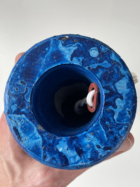 Image 1 of Lampada da tavolo/base per lampada in ceramica lavata vintage